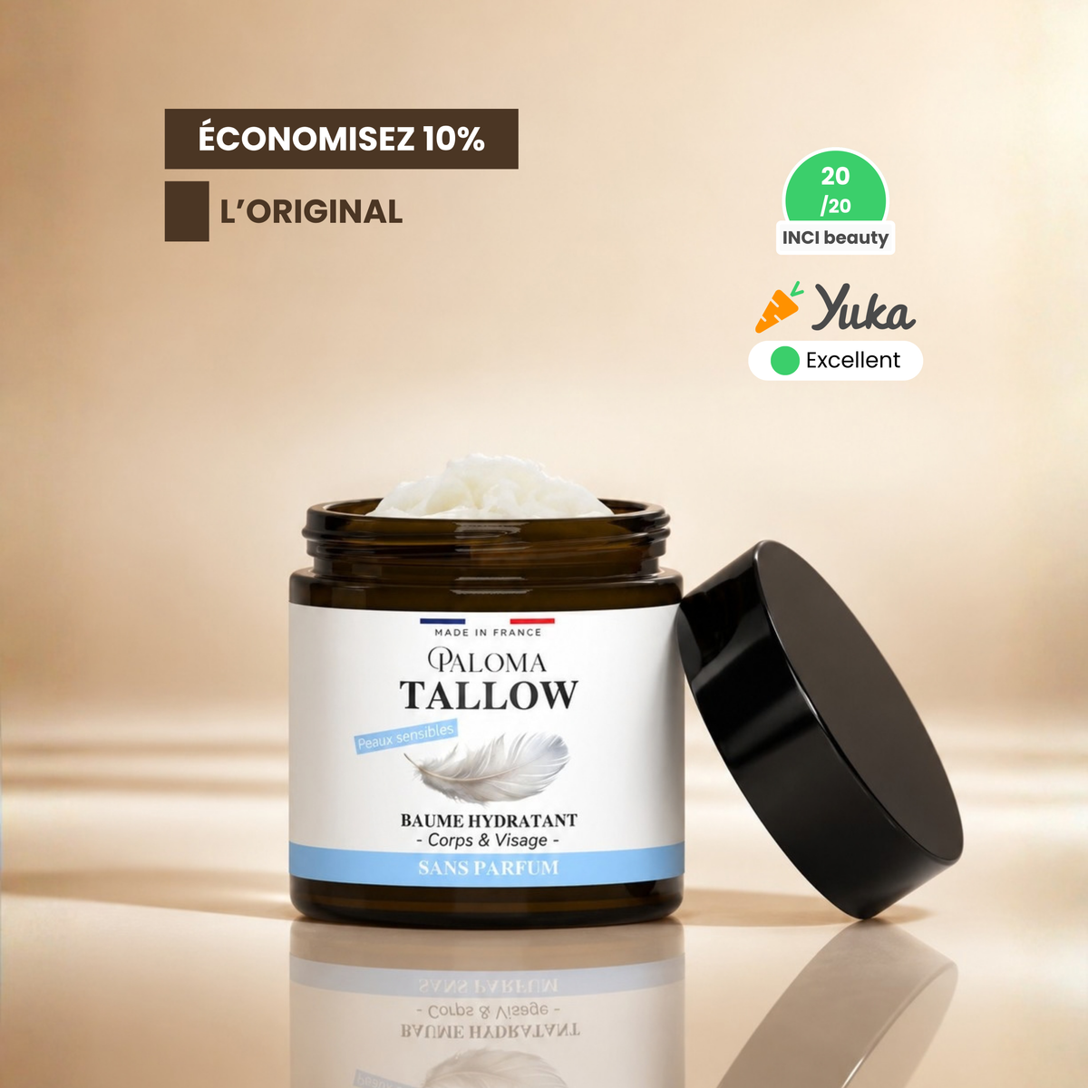 Baume Tallow Peaux Sensibles - 100ml