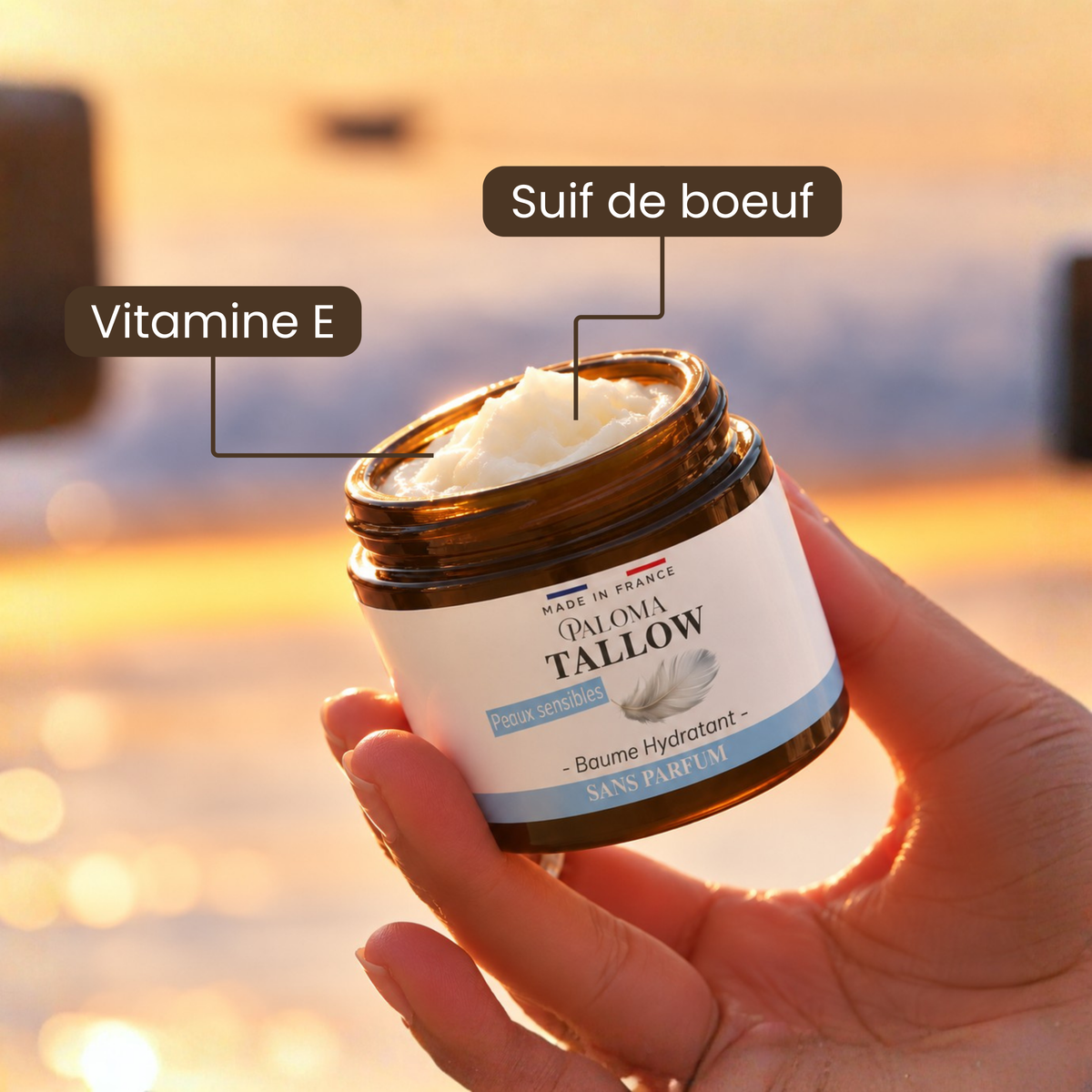 Baume Tallow Peaux Sensibles - 30 ml